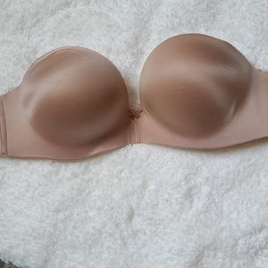 VS nude strapless 34C padded bra
